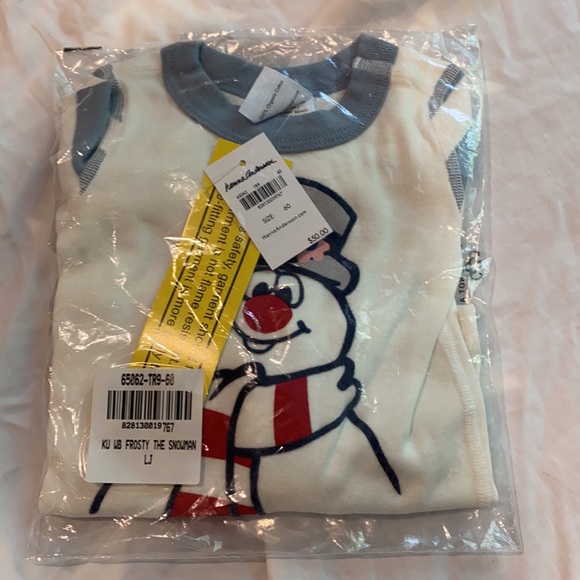 NWT FROSTY HANNA ANDERSSON PAJAMA SET - Picture 2 of 2